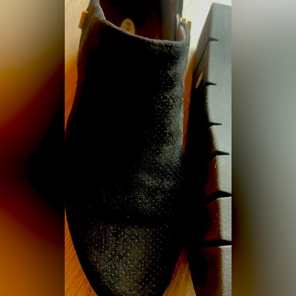 Dr. Scholls Shoe Boots Black Suede Size 8 - Picture 4 of 6